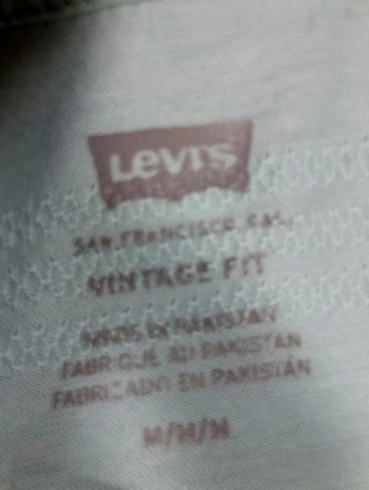 Levi’s Vintage Fit T-Shirt Size M - Mint Green Textured Tee – Levi's – taille M 5