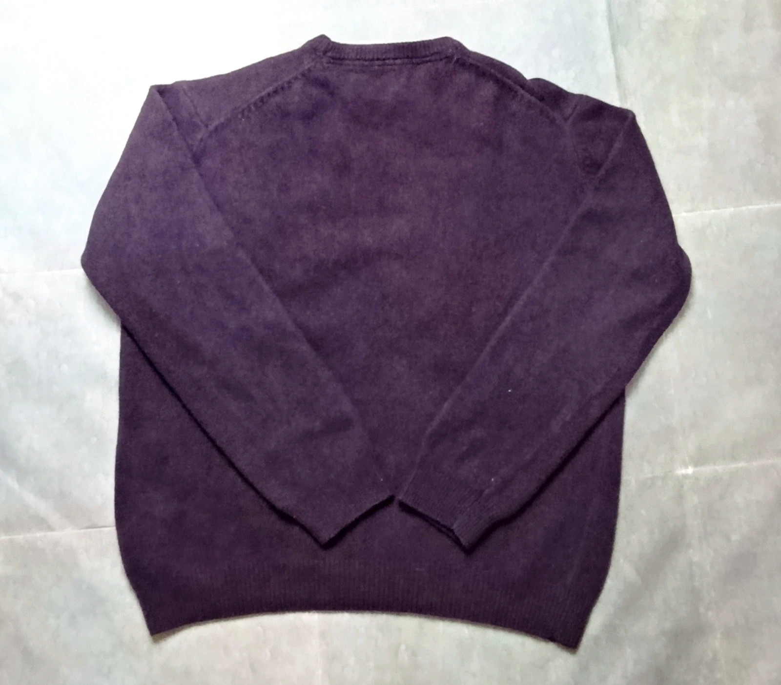 Pedro del Hierro Geelong Lambswool Sweater Purple - Size M – Pedro del Hierro – taille M 2