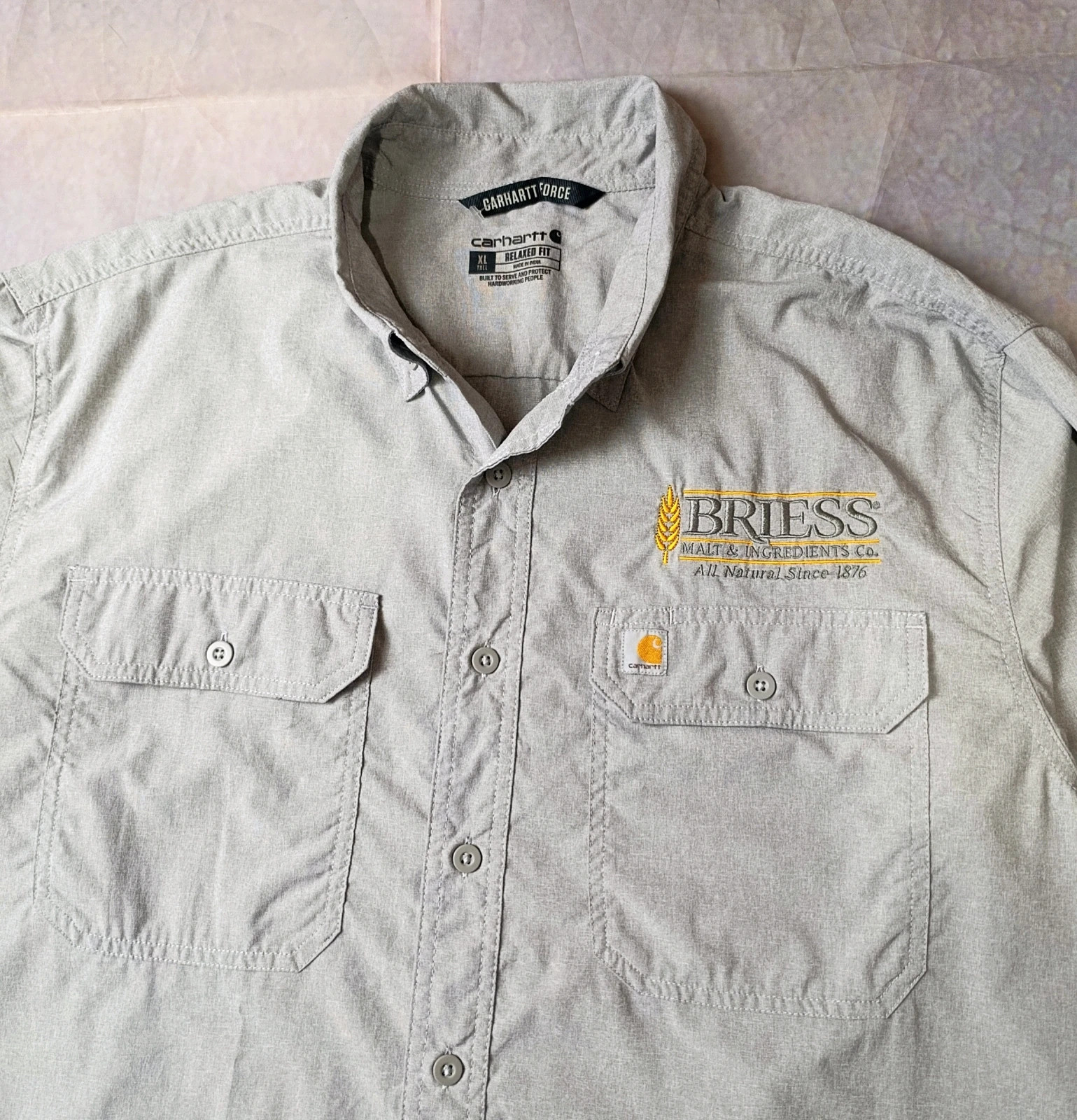 Carhartt Force Work Shirt XL Tall / Vintage Style – Carhartt – taille XL 3