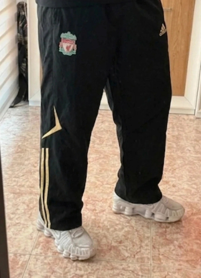 Official Adidas Liverpool FC Tracksuit Bottoms 2007/08 Vintage Y2K – adidas – taille L 2