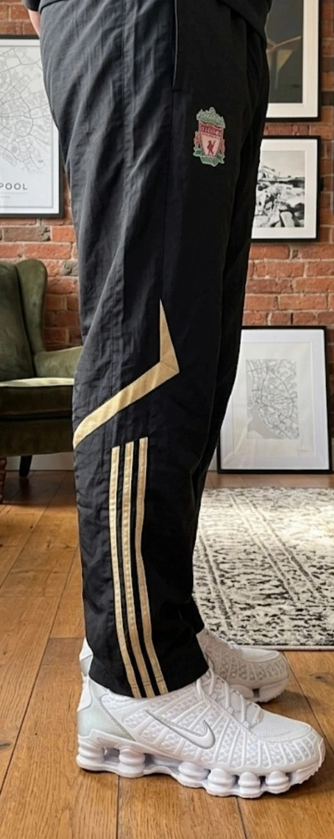 Official Adidas Liverpool FC Tracksuit Bottoms 2007/08 Vintage Y2K – adidas – taille L 4