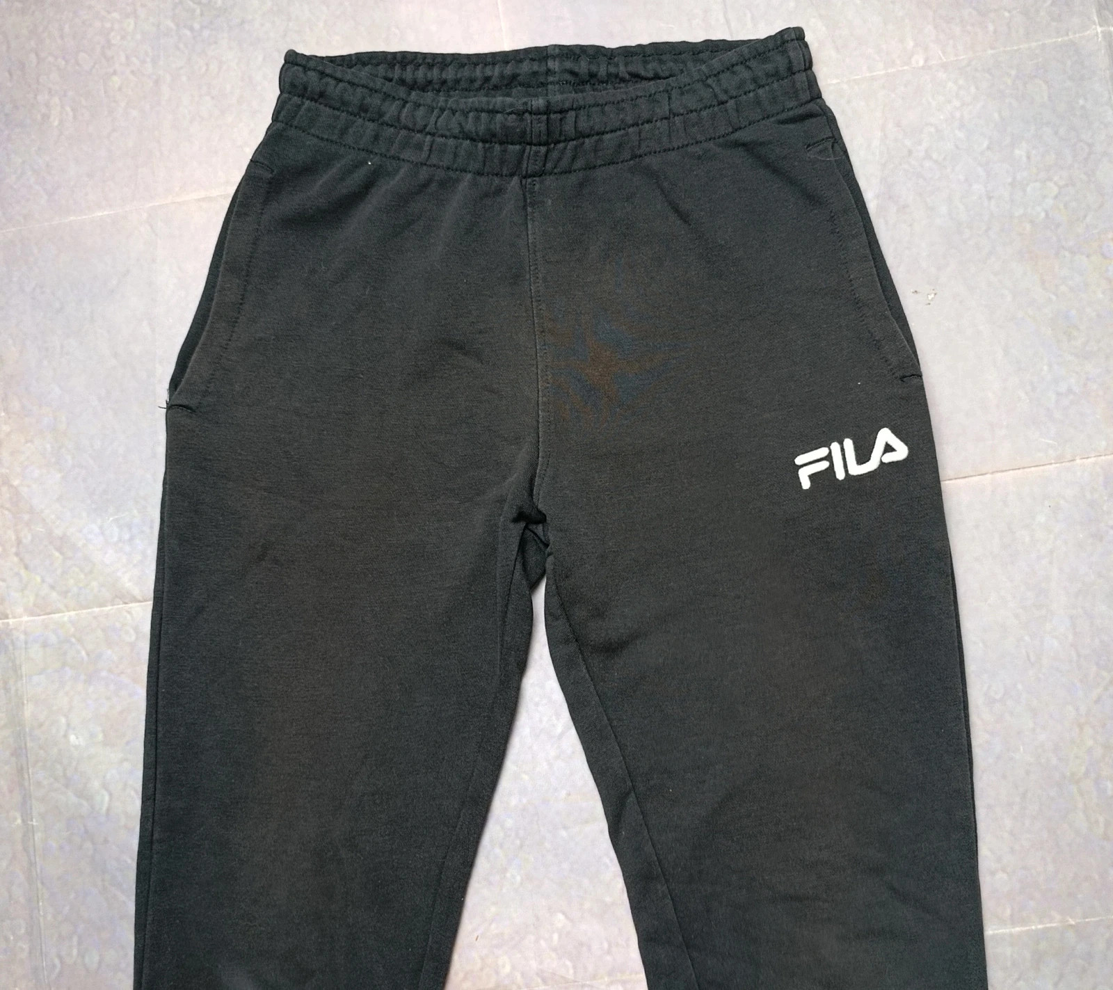 FILA Men's Black Joggers Sweatpants Size S / Y2K Sportswear – FILA – taille S 4