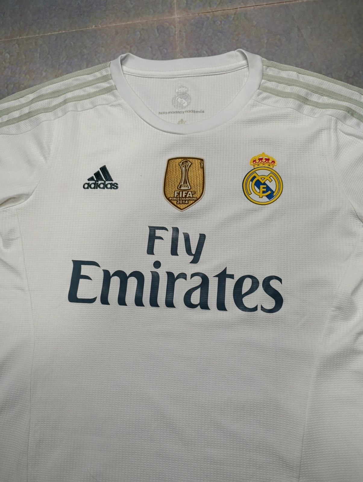 Real Madrid 2015/16 Home Shirt S / Camiseta Real Madrid 15/16 Talla S / Maillot Real Madrid 15/16 S – adidas – taille S 2