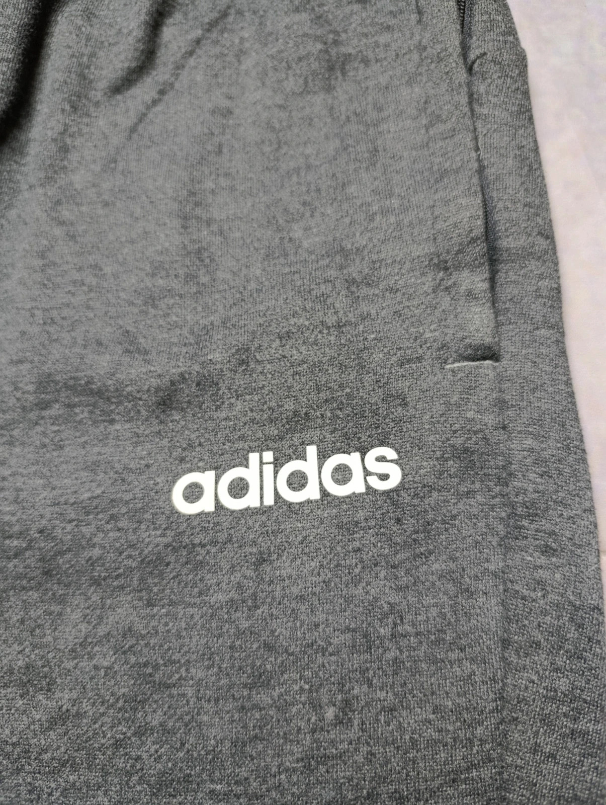 adidas Dark Grey Joggers Sweatpants Size L – adidas – taille L 2