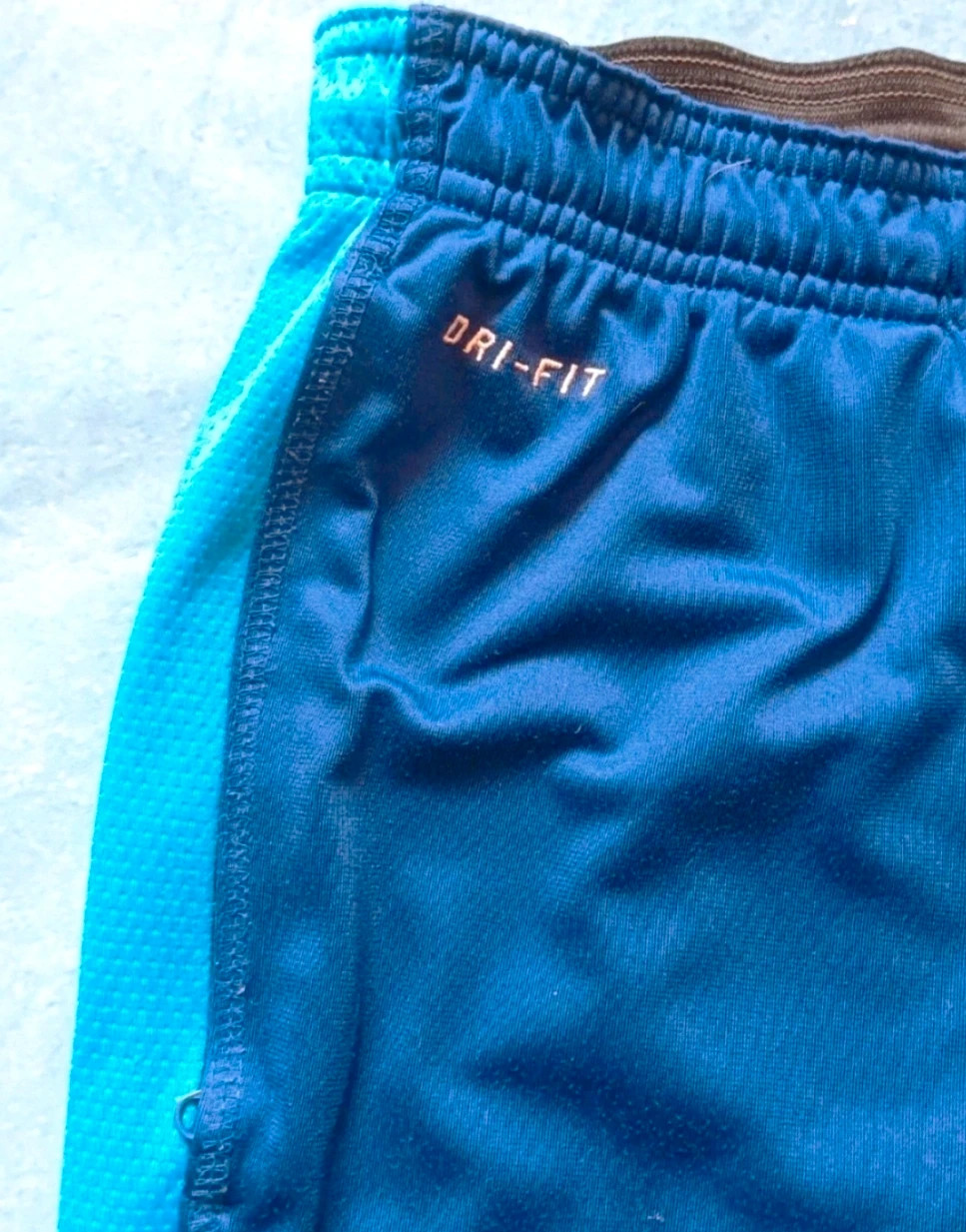 Nike Dri-FIT Strike Trackpants Navy / Turquoise Blue - Size M – Nike – taille M 5