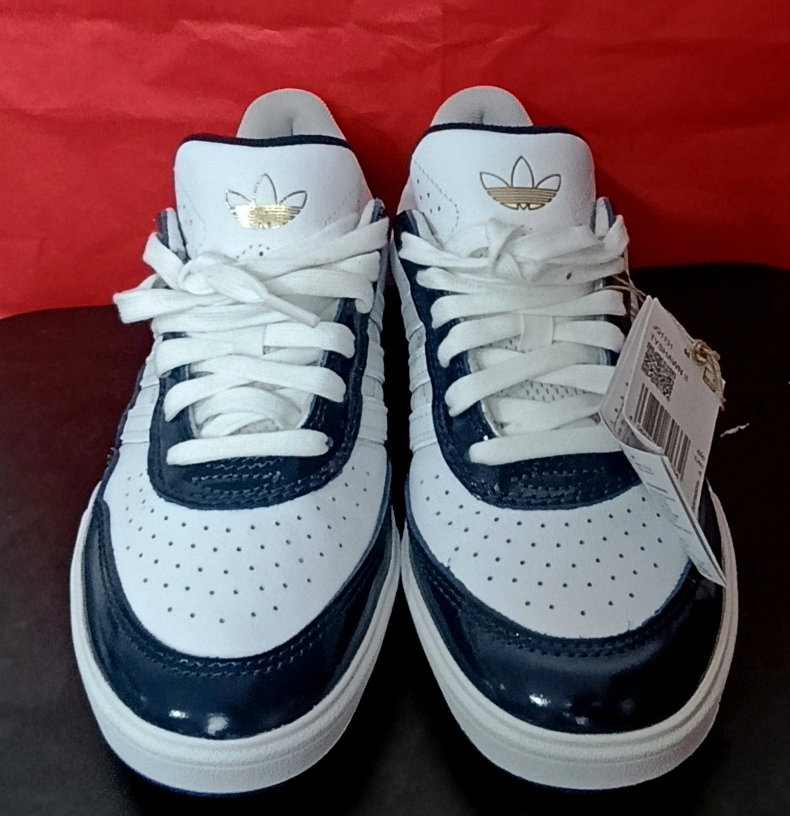 Adidas Tyshawn II Blancas y Azul Marino - Talla 39 1/3 - NUEVAS – adidas – taille 39 4