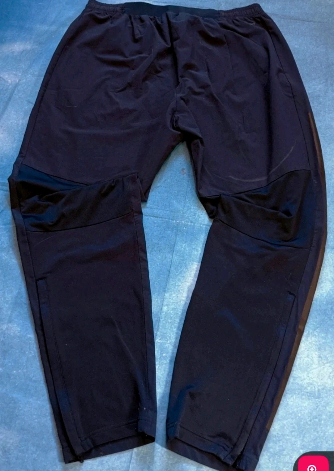 Adidas Manchester United Training Pants Black 3 Stripes Football Tracksuit 18/19 – adidas – taille XL 2