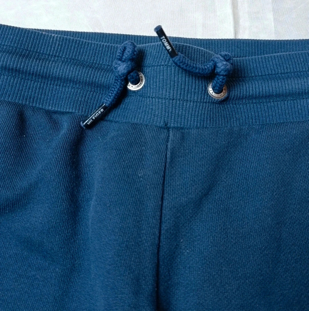 🔥 Tommy Hilfiger Navy Blue Joggers with Spellout Side Tape Y2K Size S🔥 – Tommy Hilfiger – taille S 5