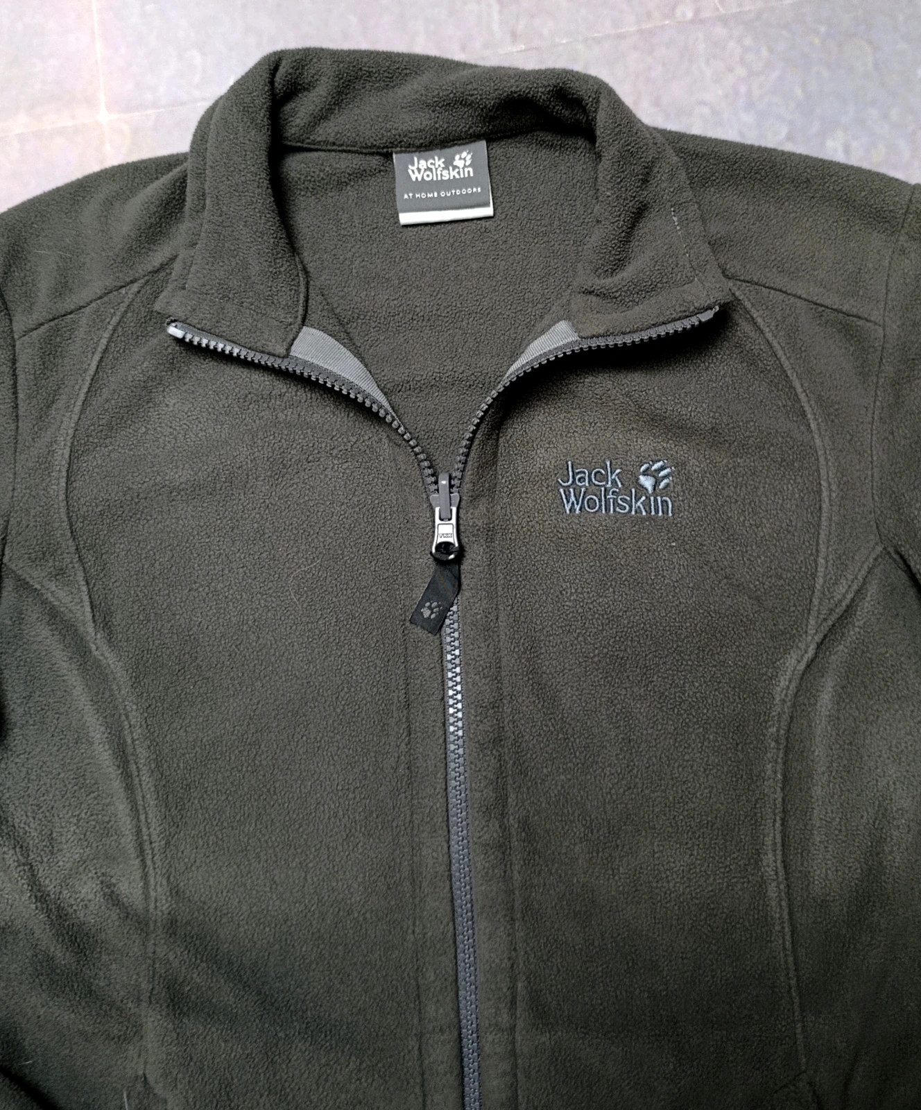 Jack Wolfskin Fleece Jacket / Forro Polar Vert Kaki Green Size S – Jack Wolfskin – taille S 2
