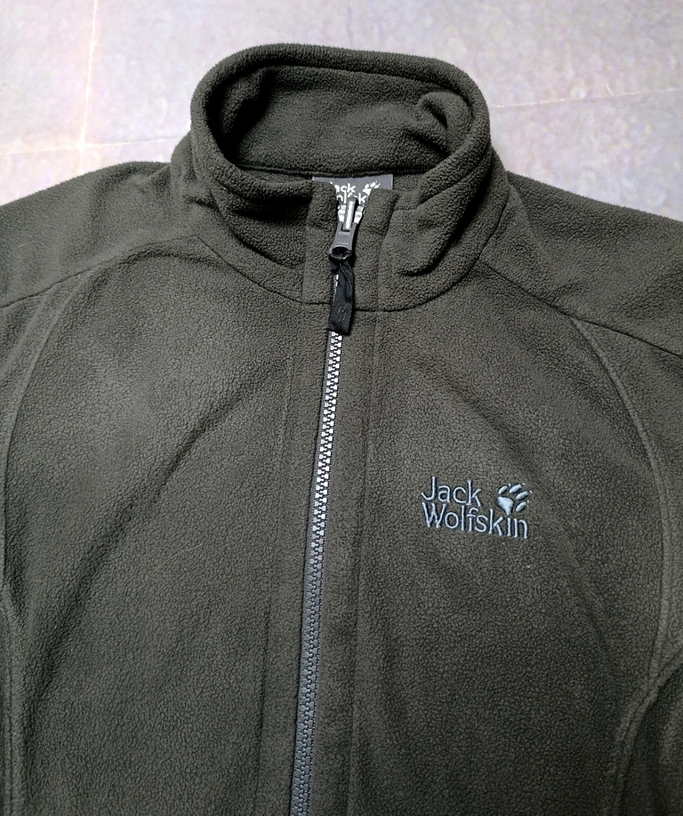 Jack Wolfskin Fleece Jacket / Forro Polar Vert Kaki Green Size S – Jack Wolfskin – taille S 3