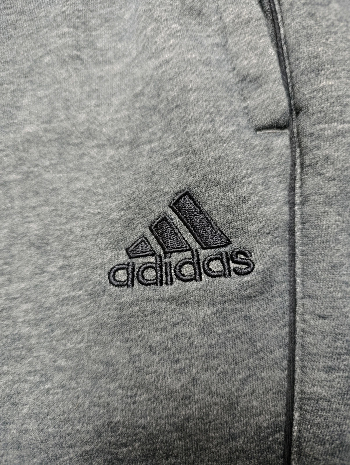 Adidas Grey Fleece Trackpants / Joggers Size M – adidas – taille M 5