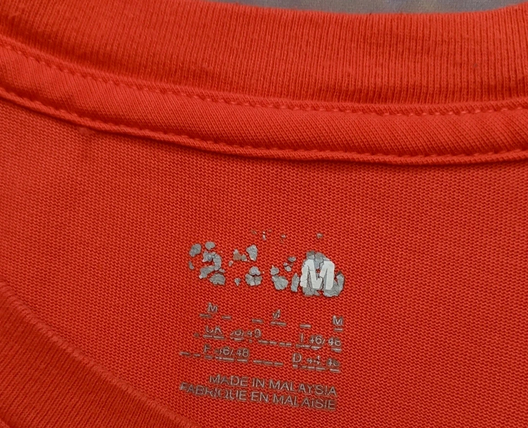 Tshirt Nike Run original, orange, size M, sportwear – Nike – taille M 4