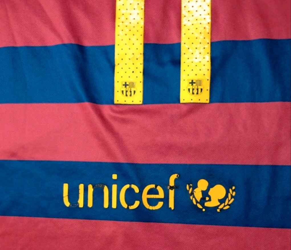 FC Barcelona Neymar Jr 11 shirt / camiseta Barça 2015-16, size XL 🔵🔴 – Nike – taille XL 4