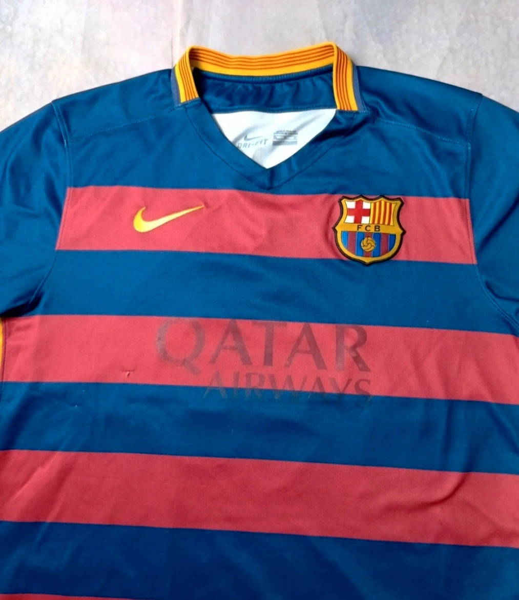FC Barcelona Neymar Jr 11 shirt / camiseta Barça 2015-16, size XL 🔵🔴 – Nike – taille XL 5