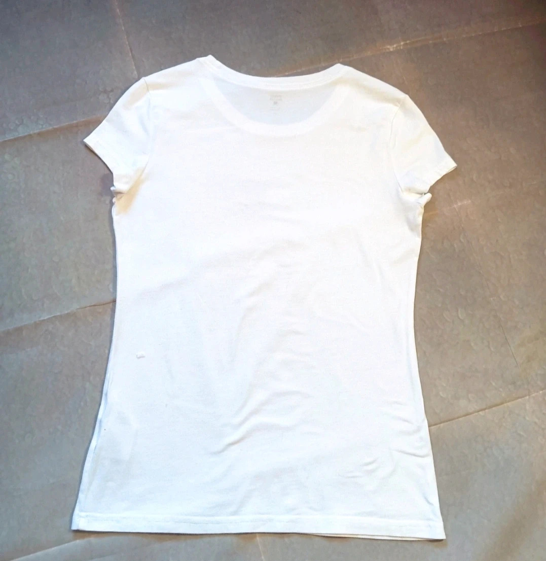 Camiseta Tommy Hilfiger mujer blanca, talla S – Tommy Hilfiger – taille S / 36 / 8 2