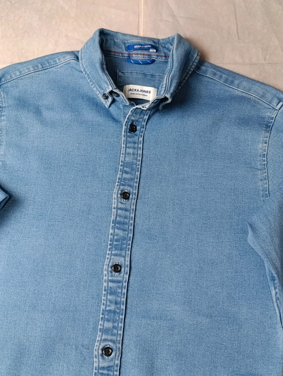 Jack & Jones Originals Light Blue Denim Shirt – Men's Size M – Excellent Condition – Jack & Jones – taille M 2