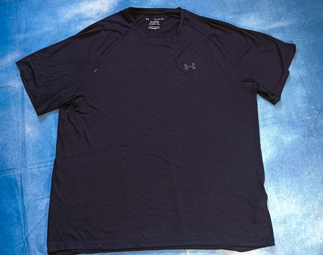 Under Armour Tech Tee Black XXL Loose Fit Performance T-Shirt – Under Armour – taille XXL 2