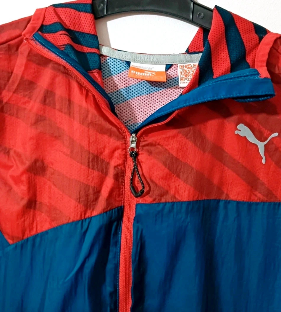 Puma Running Windbreaker Jacket with Hood Gorpcore – Size L – Excellent Condition – Puma – taille L 4