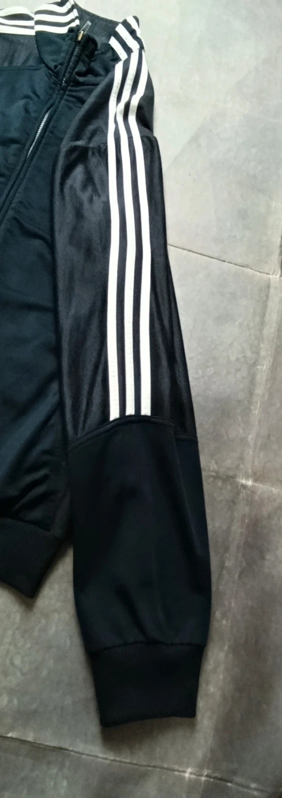 Adidas Essentials 3-Stripes Trackjacket Navy Men's M Vintage Y2K Oversized 2008 – adidas – taille M 4