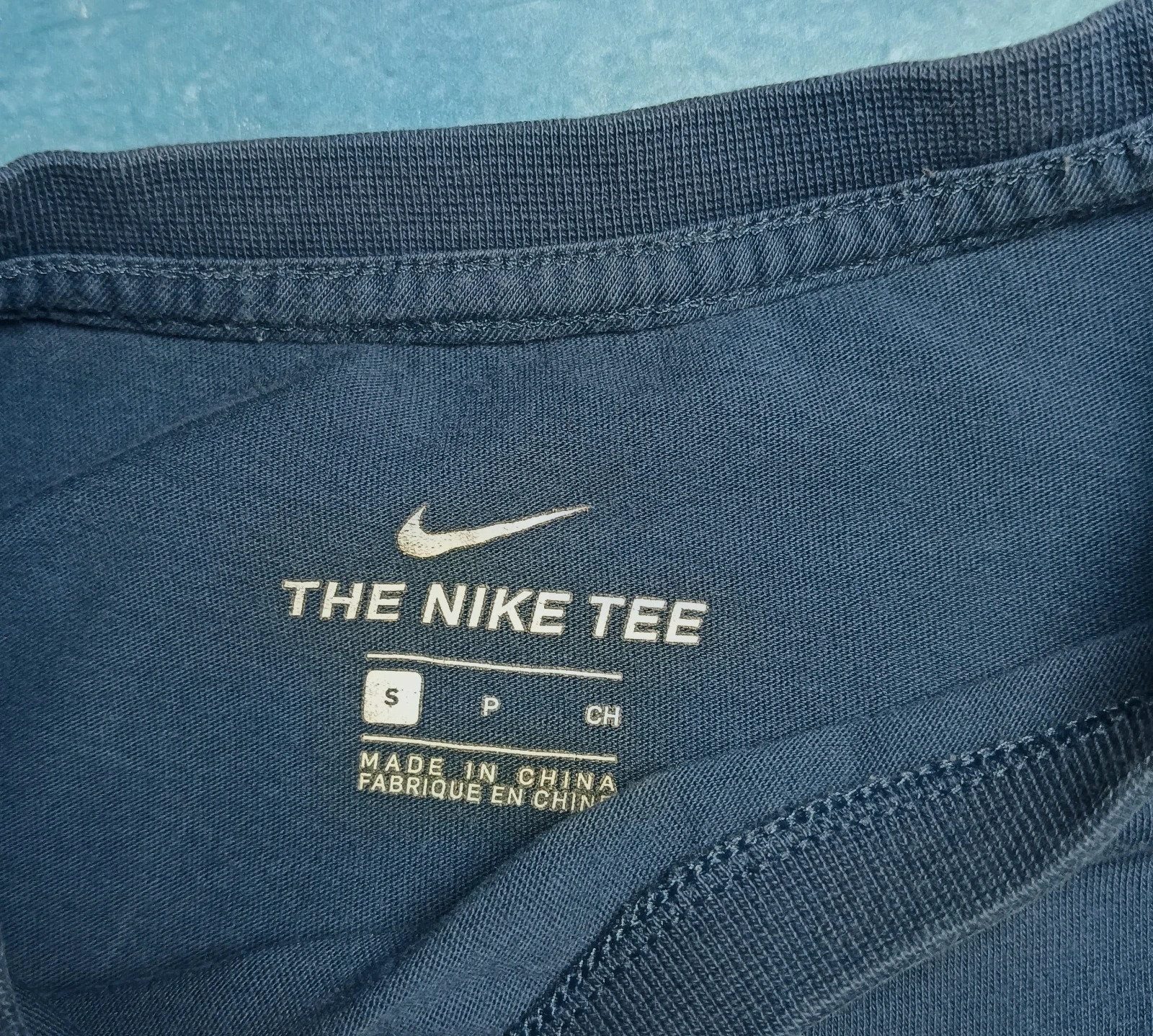 Camiseta / t-shirt Nike talla S coloz axul oroginal logp blanco – Nike – taille S 5