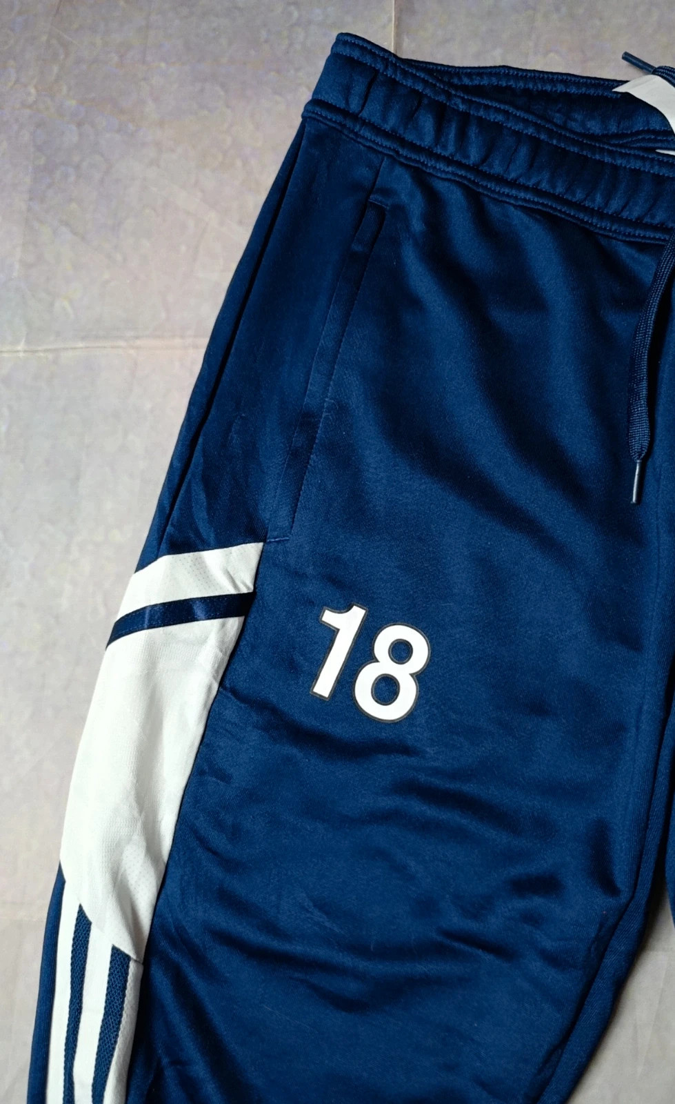 Adidas Aeroready Track Pants Navy Blue Navy Training Pants | Number 18 | Size M – adidas – taille M 5
