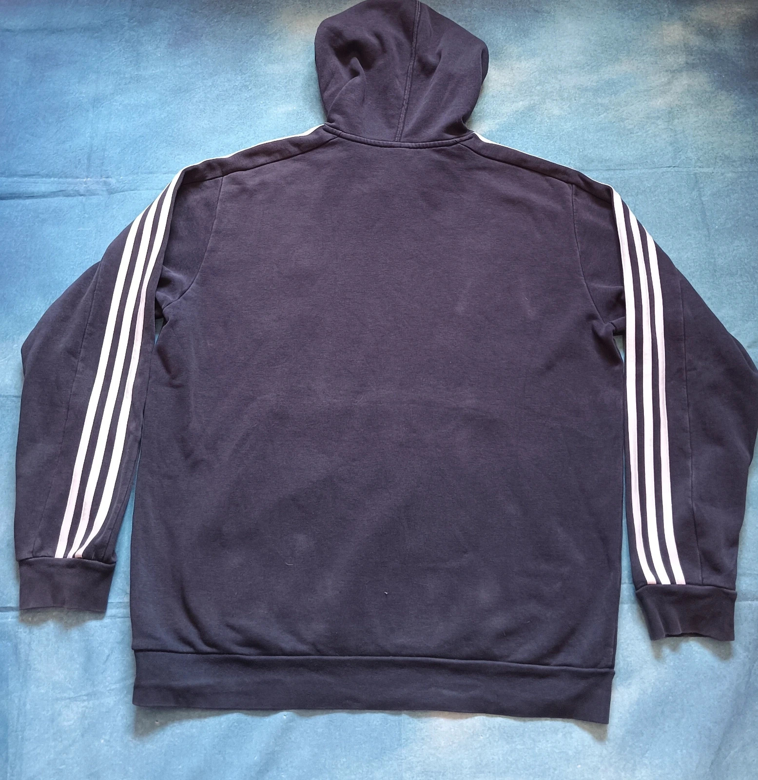 Hoodie Adidas Essentials Navy Blue Size L premium vintage, streetwear sportwear – adidas – taille L 3
