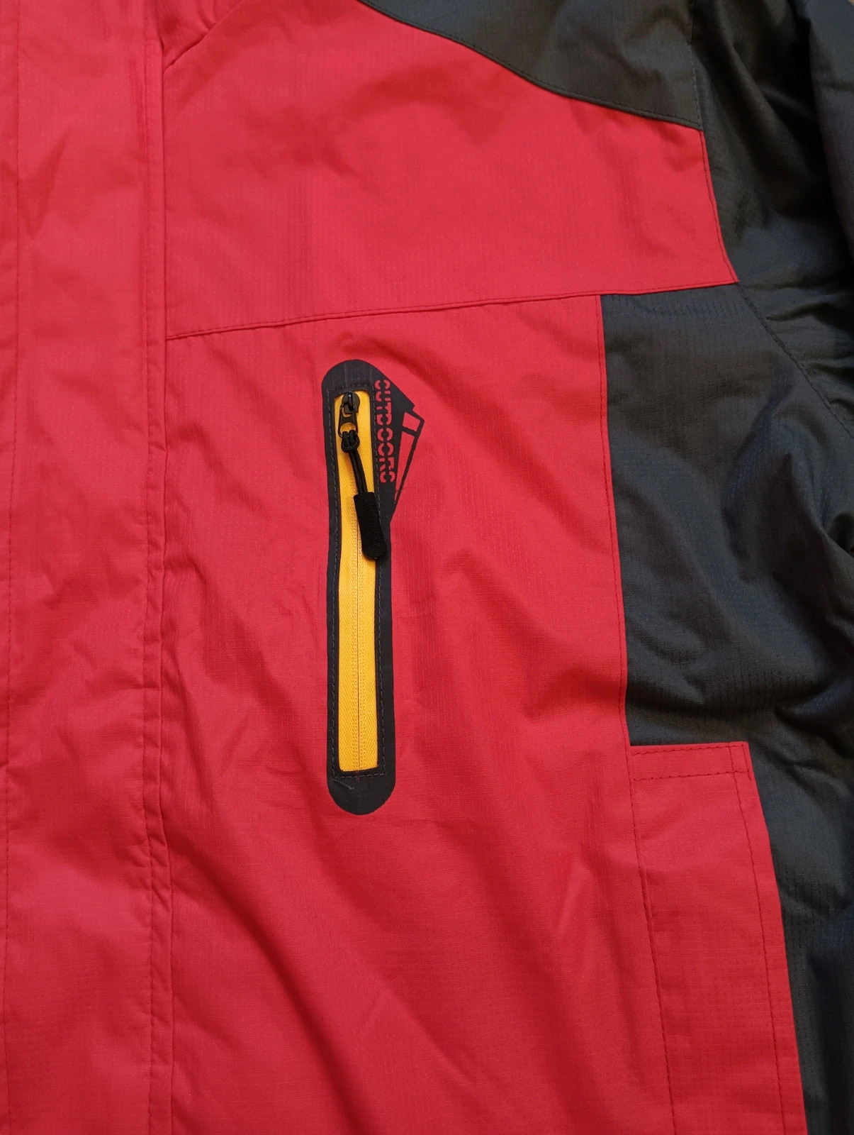 Roodtuo red & black technical outdoor Jacket - Size XXL (comprobar medidas) – roodtuo – taille XXL 3