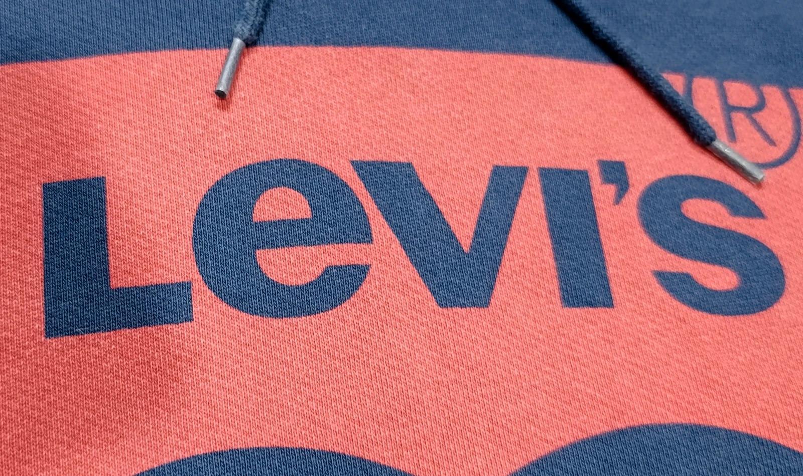 Levi's Navy Blue Batwing Logo Hoodie Sweatshirt - Size M Casual Streetwear Y2K – Levi's – taille M 5