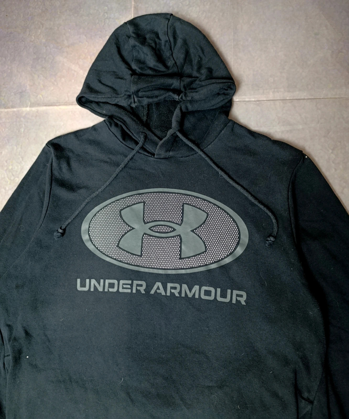 Under Armour Big Logo Oval Fleece Hoodie Black Size M sportwear streetwear casual – Under Armour – taille M 3