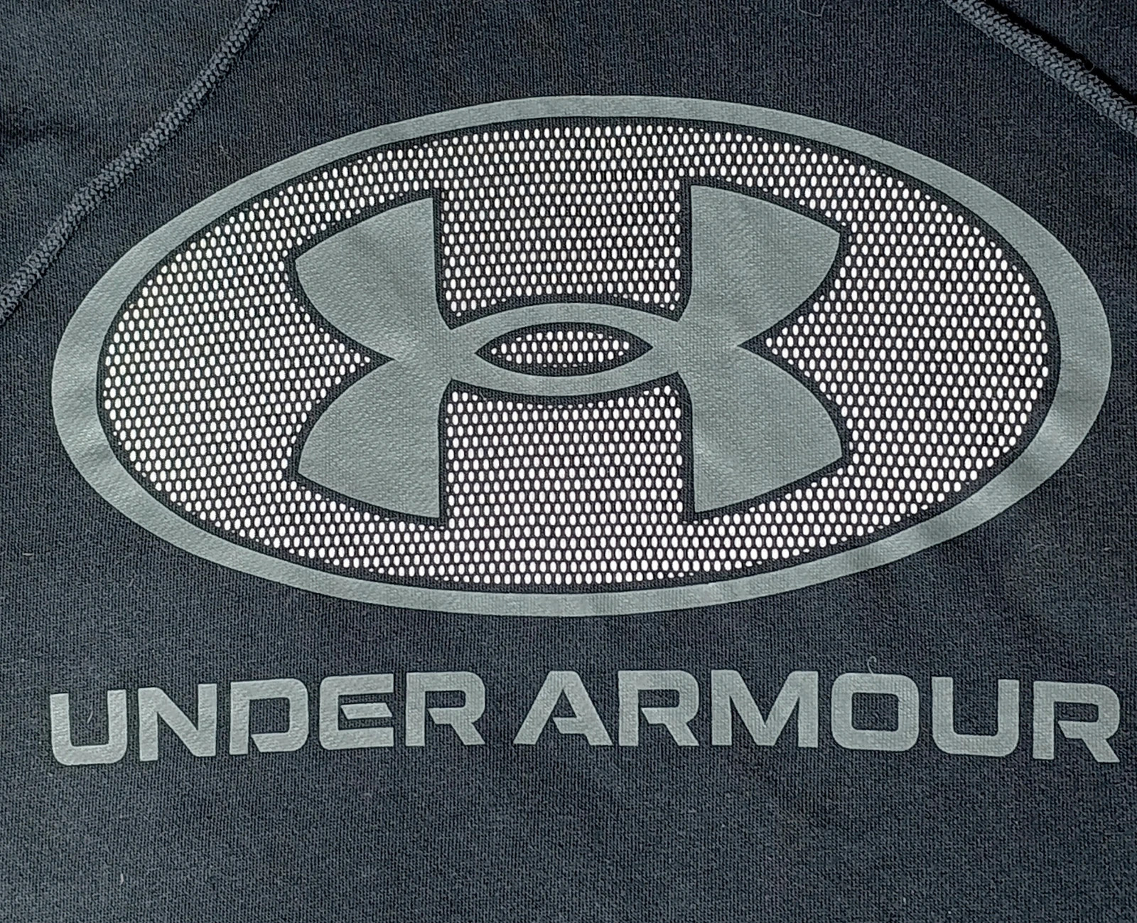 Under Armour Big Logo Oval Fleece Hoodie Black Size M sportwear streetwear casual – Under Armour – taille M 4
