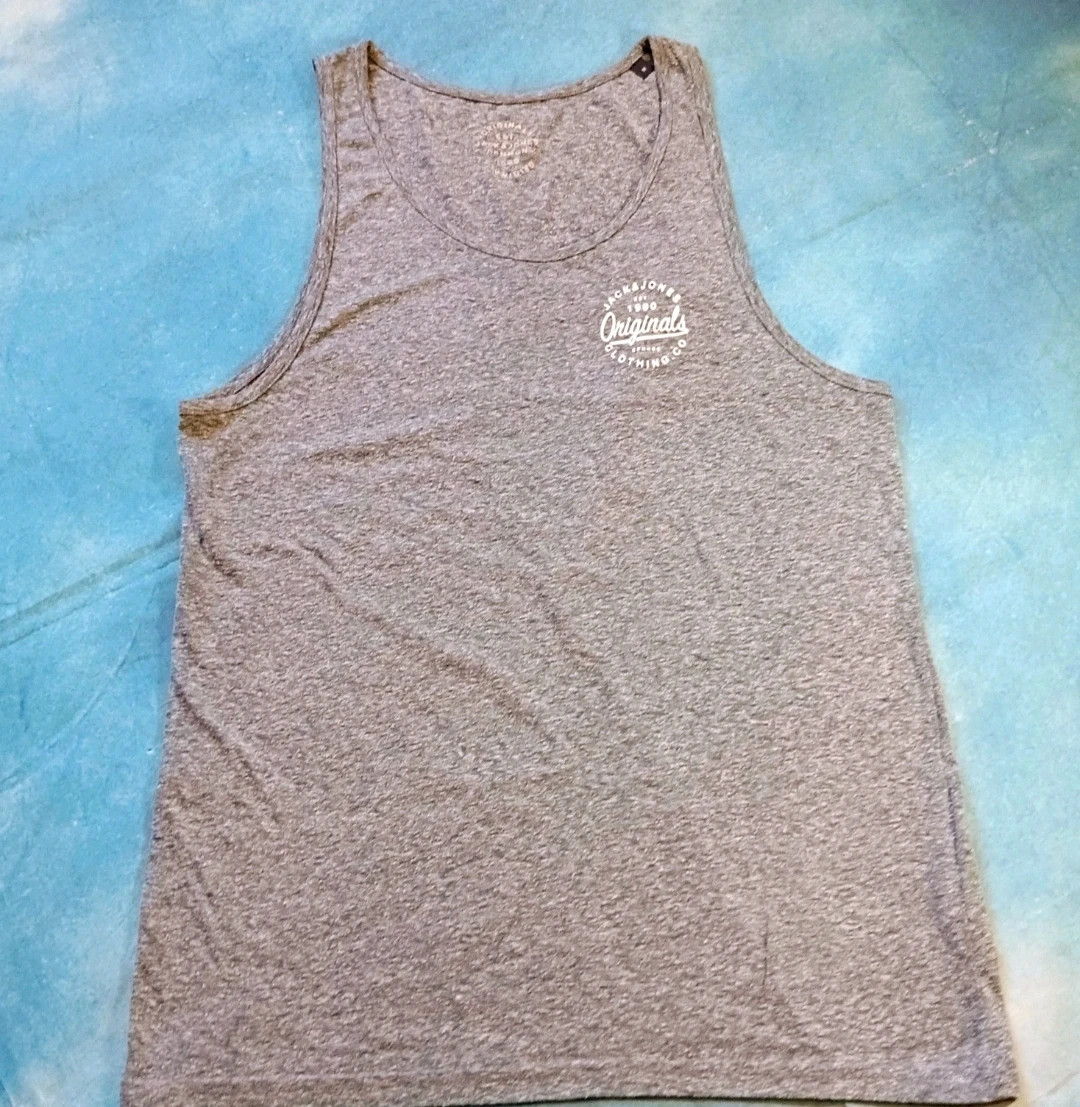 Set of 4 Men's Branded Tees & Tank Top - Size M (Nike / Champion / Jack & Jones) – multimarca – taille M 5
