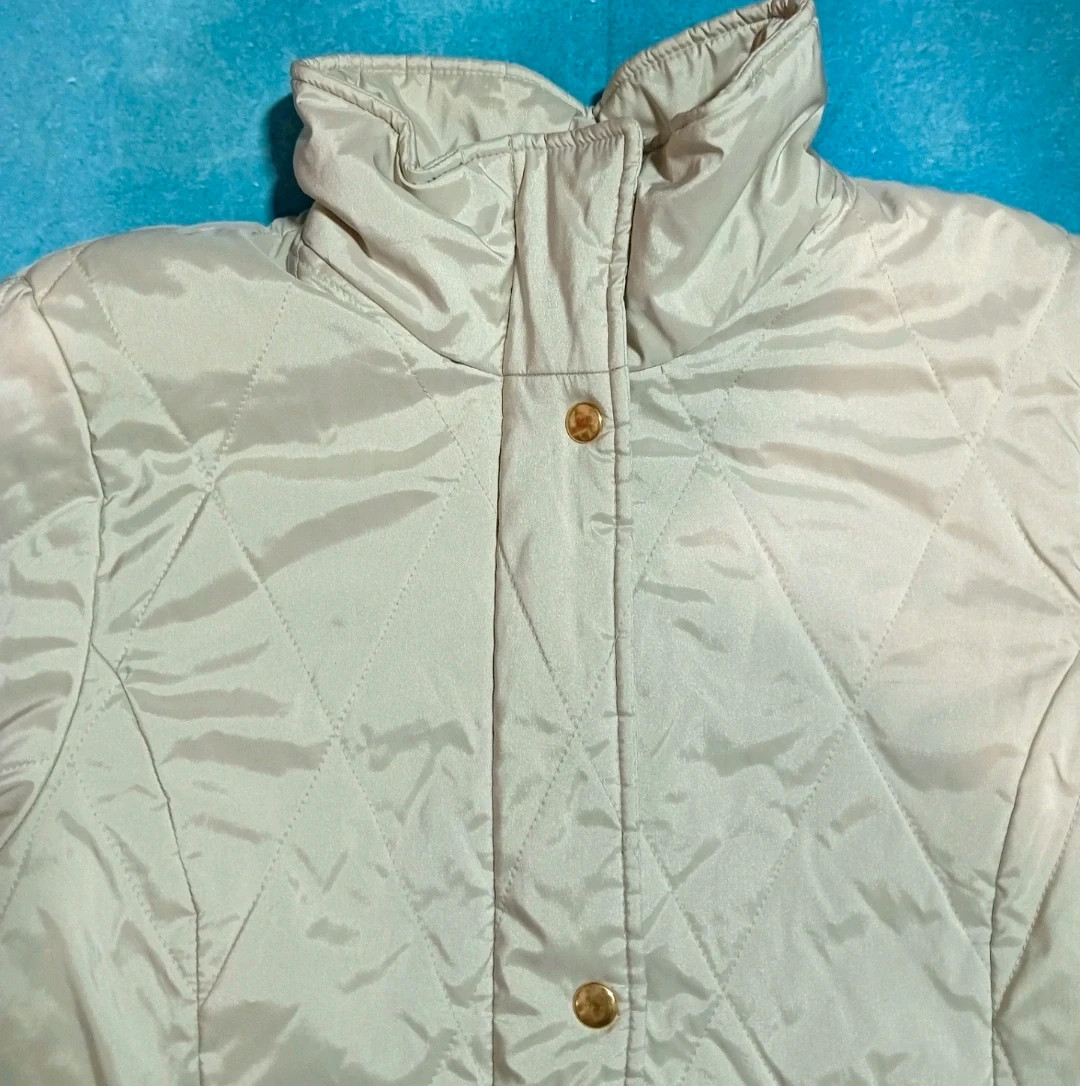 Woman Coat Marks & Spencers Beige T. 40 - Casual Style – Vintage Dressing – taille L / 40 / 12 4