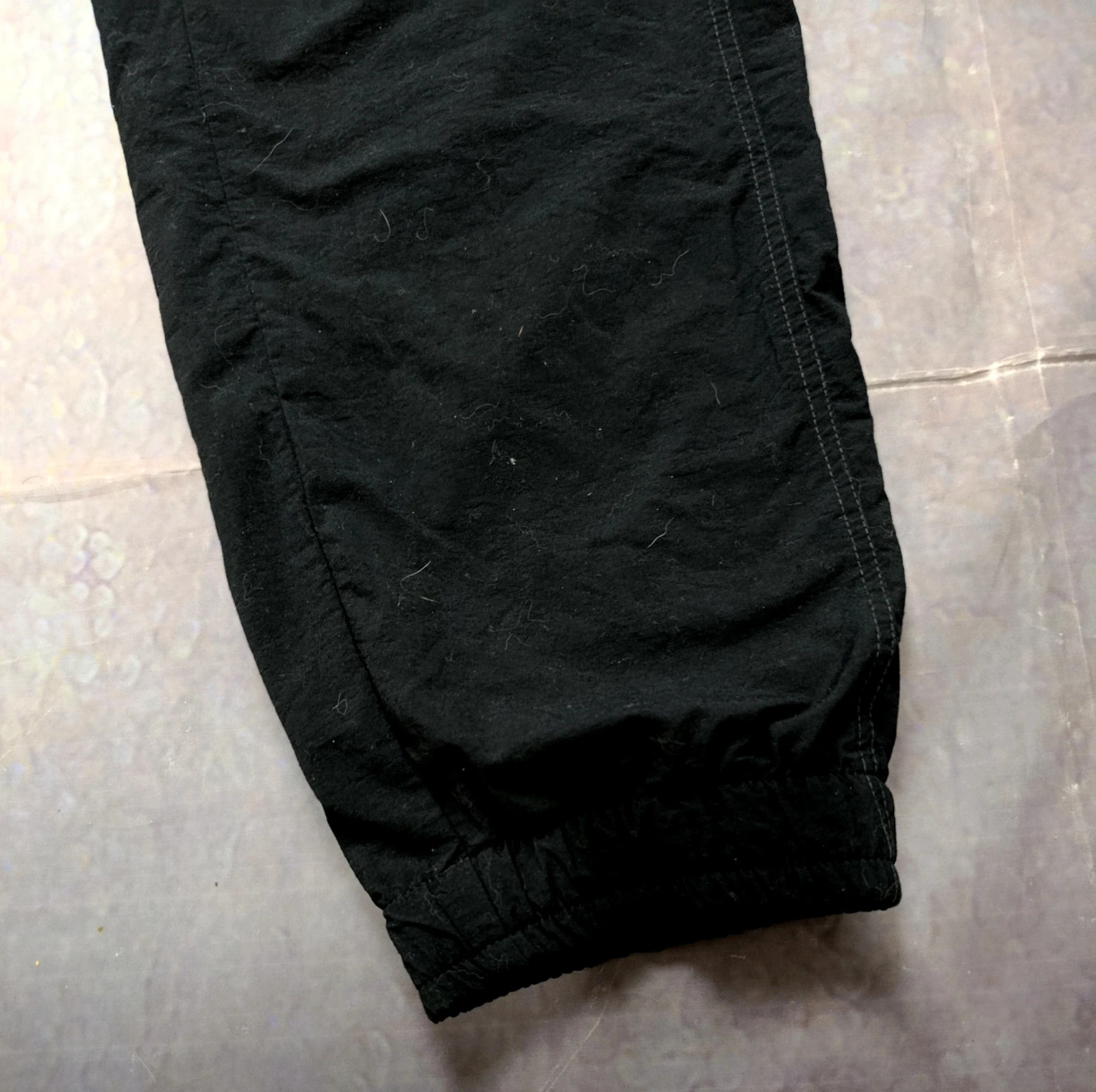 Vintage Le Coq Sportif Black Track Pants L Retro Windbreaker Joggers Sportswear – Le Coq Sportif – taille L 5