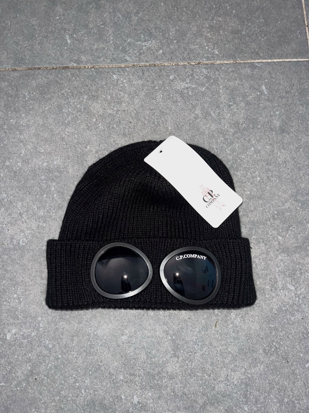 Bonnet à lunettes C.P. Company noir – C.P. Company – taille Taille unique 3