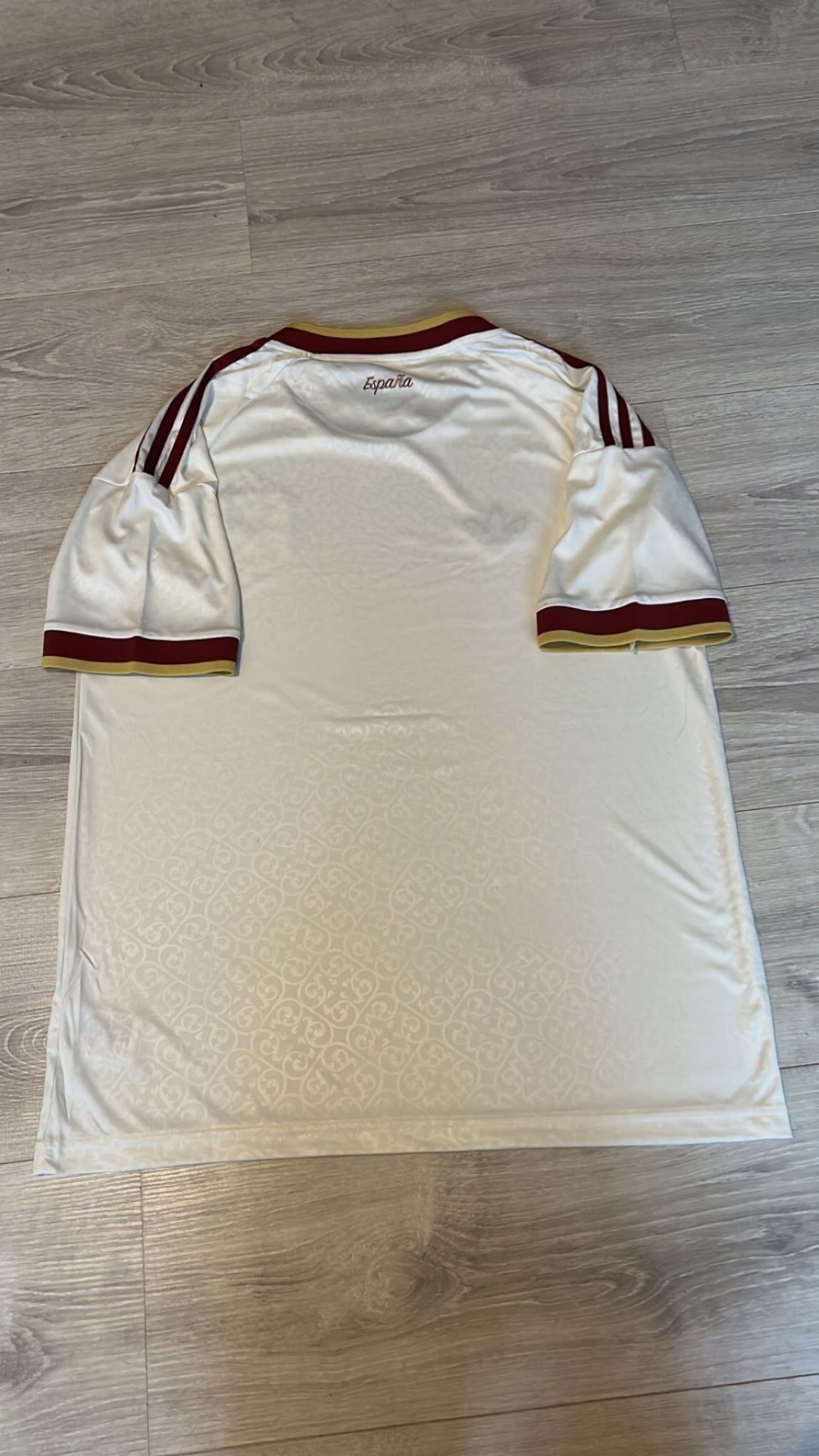 Maillot Espagne/M/Blanc et bordeaux – Adidas – taille M 3