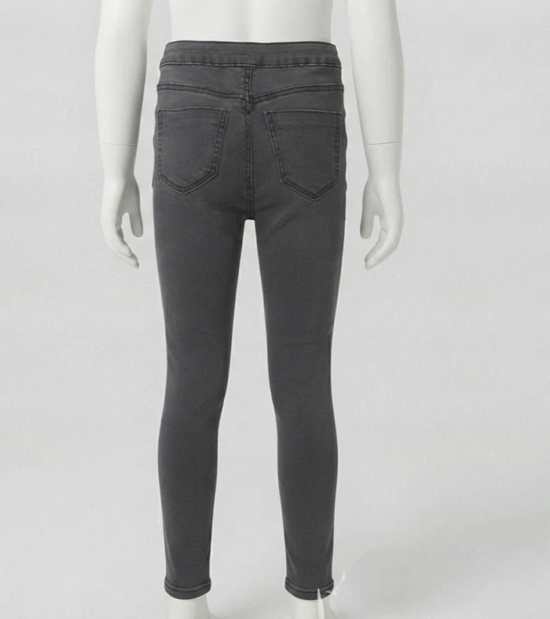 Pantalón vaquero pitillo gris Zara Kids unisex (Talla 7 años / 122 cm) – Zara Kids – taille 7 ans / 122 cm 2