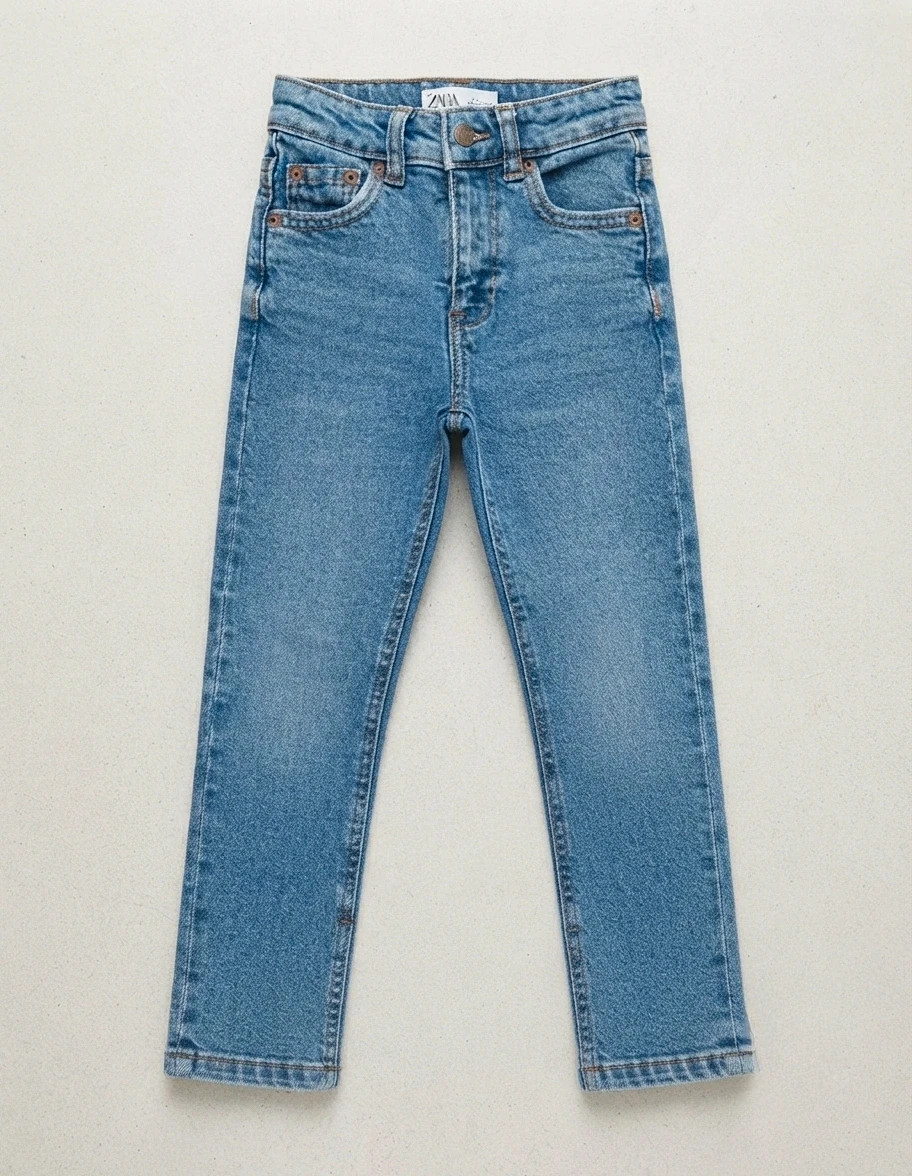 Pantalón vaquero de Zara Kids, color azul medio talla 6 años – Zara Kids – taille 6 ans / 116 cm 2
