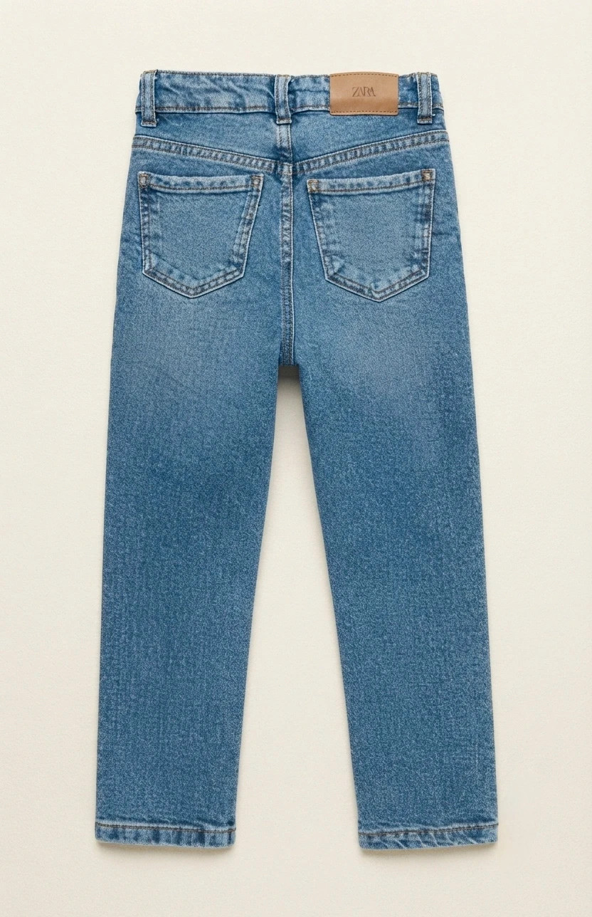 Pantalón vaquero de Zara Kids, color azul medio talla 6 años – Zara Kids – taille 6 ans / 116 cm 3