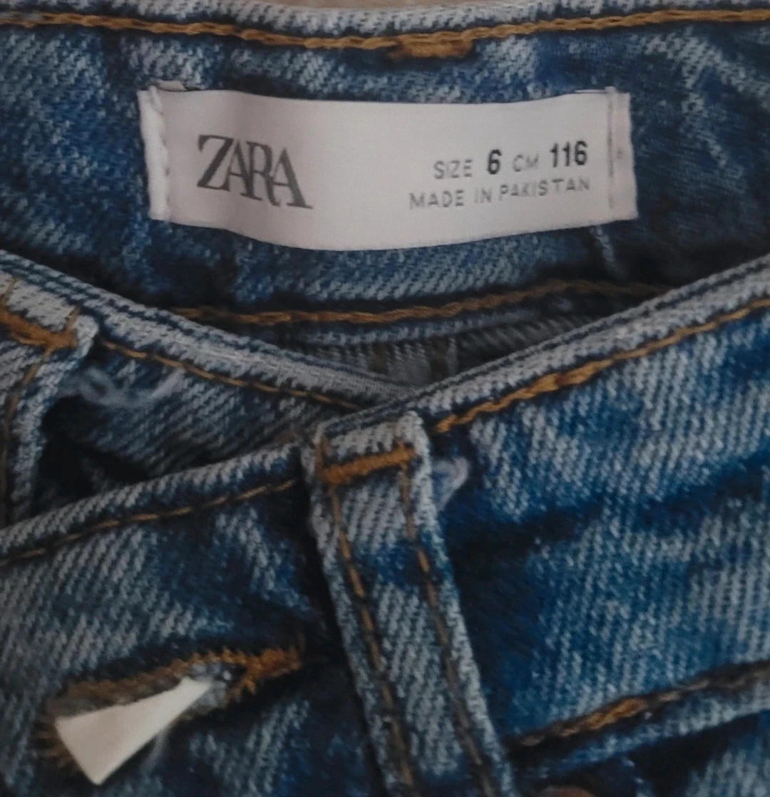 Pantalón vaquero de Zara Kids, color azul medio talla 6 años – Zara Kids – taille 6 ans / 116 cm 4