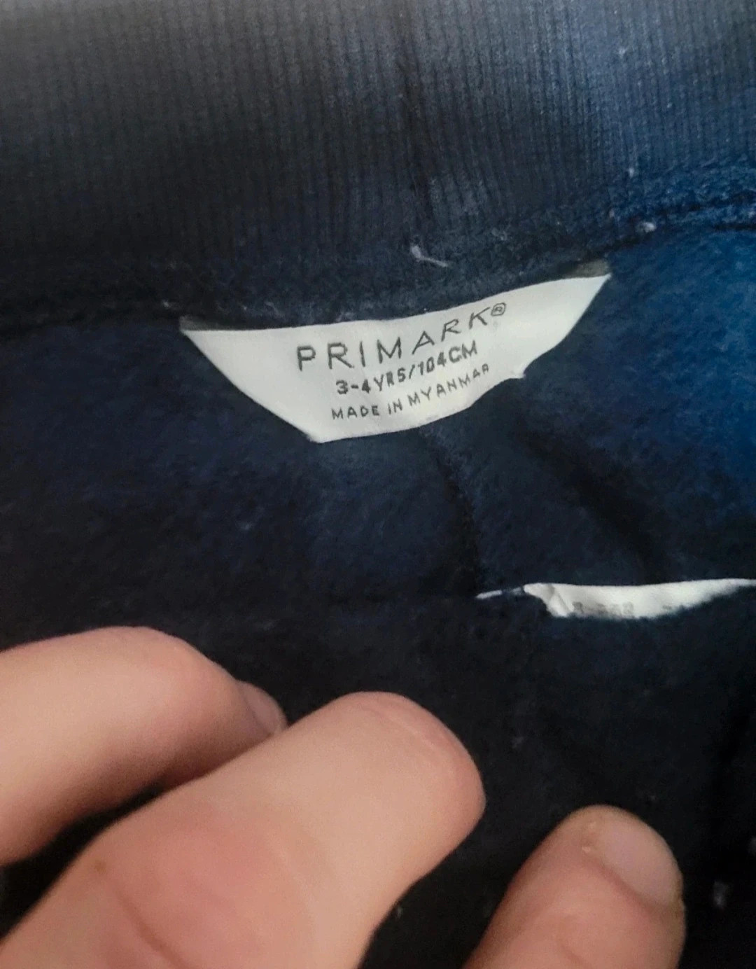 Lote 2 Pantalones Niño 3-4 Años (104cm) – Primark – taille 4 ans / 104 cm 2