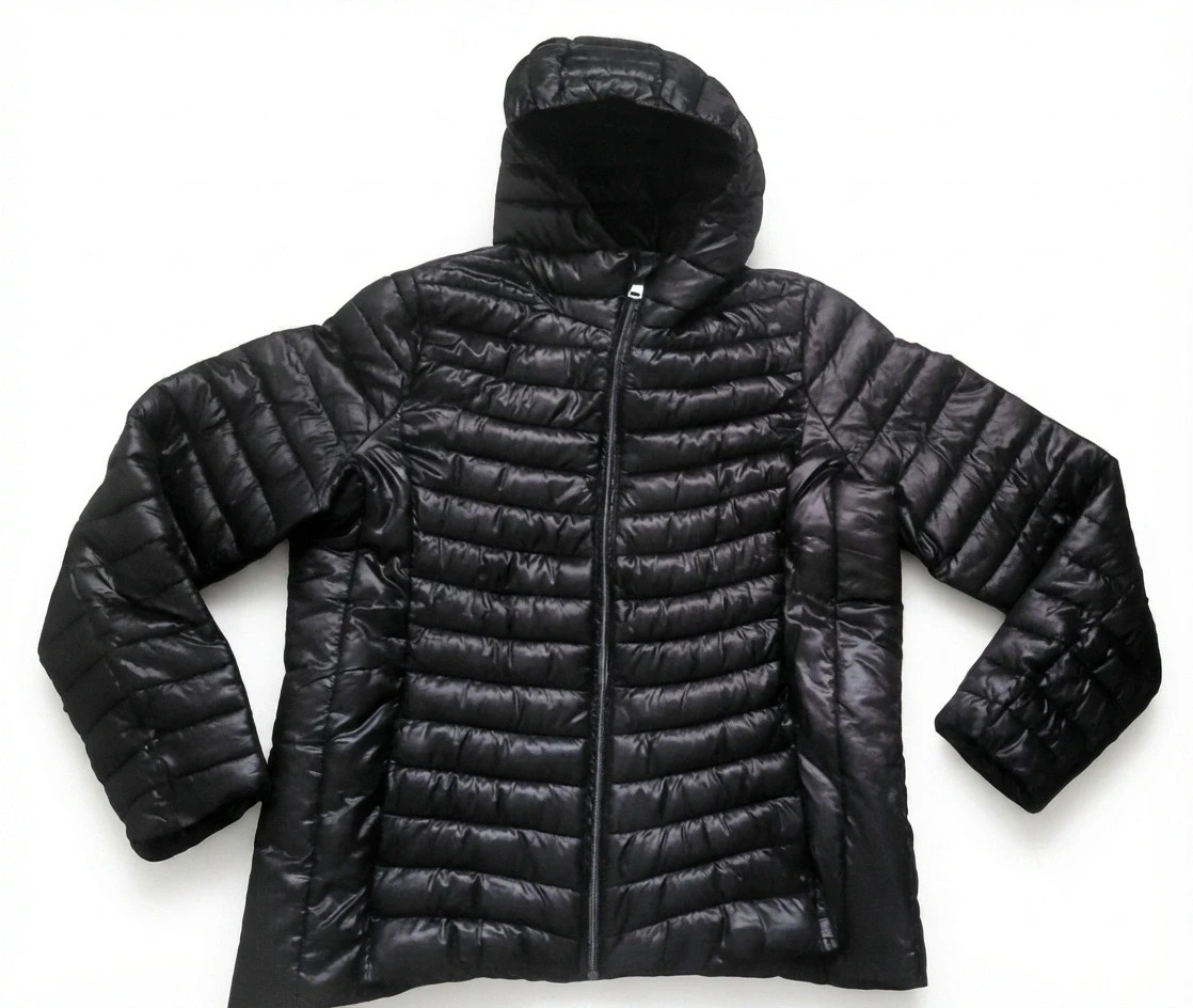 Chaqueta acolchada negra con capucha marca Esmara – Esmara – taille XL / 42 / 14