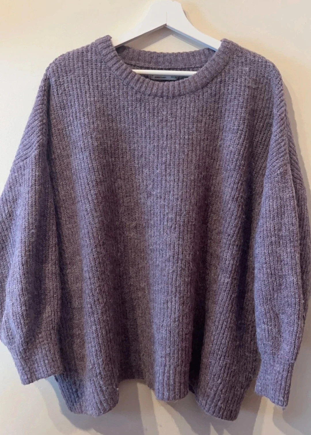 Suéter de punto grueso malva Stradivarius talla M – Stradivarius – taille M / 38 / 10