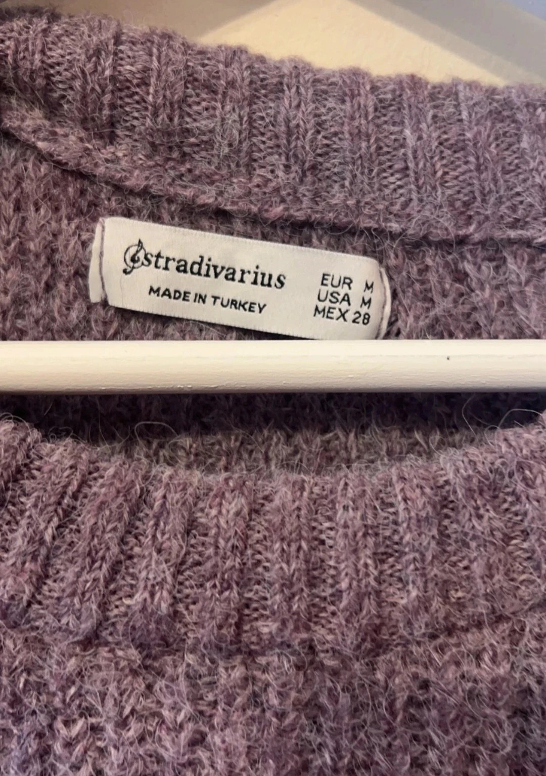 Suéter de punto grueso malva Stradivarius talla M – Stradivarius – taille M / 38 / 10 2