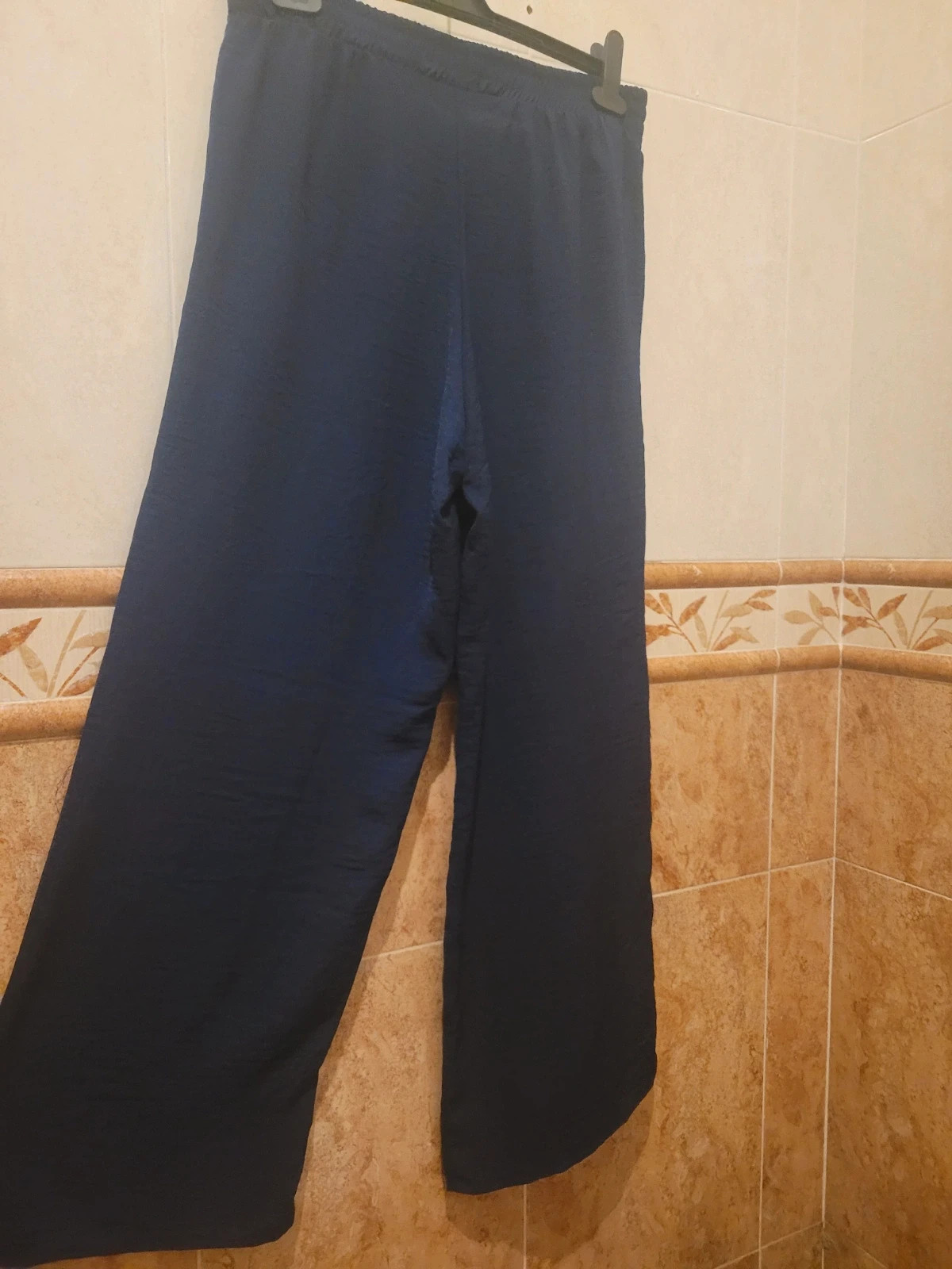 Pantalón ancho azul marino encuentro talla XL como nuevo – Encuentro – taille XL / 42 / 14 4