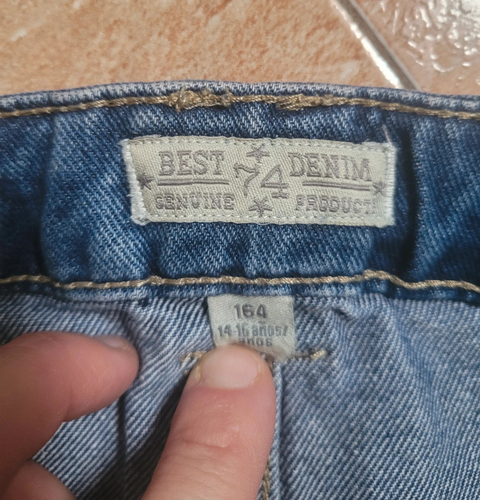 Bermudas vaqueras niño/a talla 14-16 años – Best denim – taille 14 ans / 164 cm 3