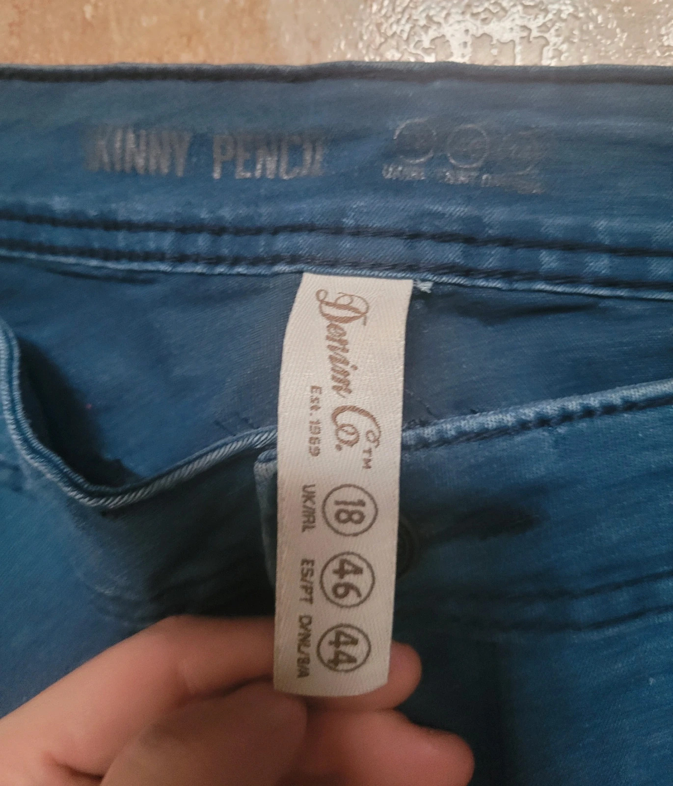 Vaqueros pitillo Denim Co. Talla 46 / XL Nuevos sin etiqueta – Denim Co – taille XXXL / 46 / 18 4