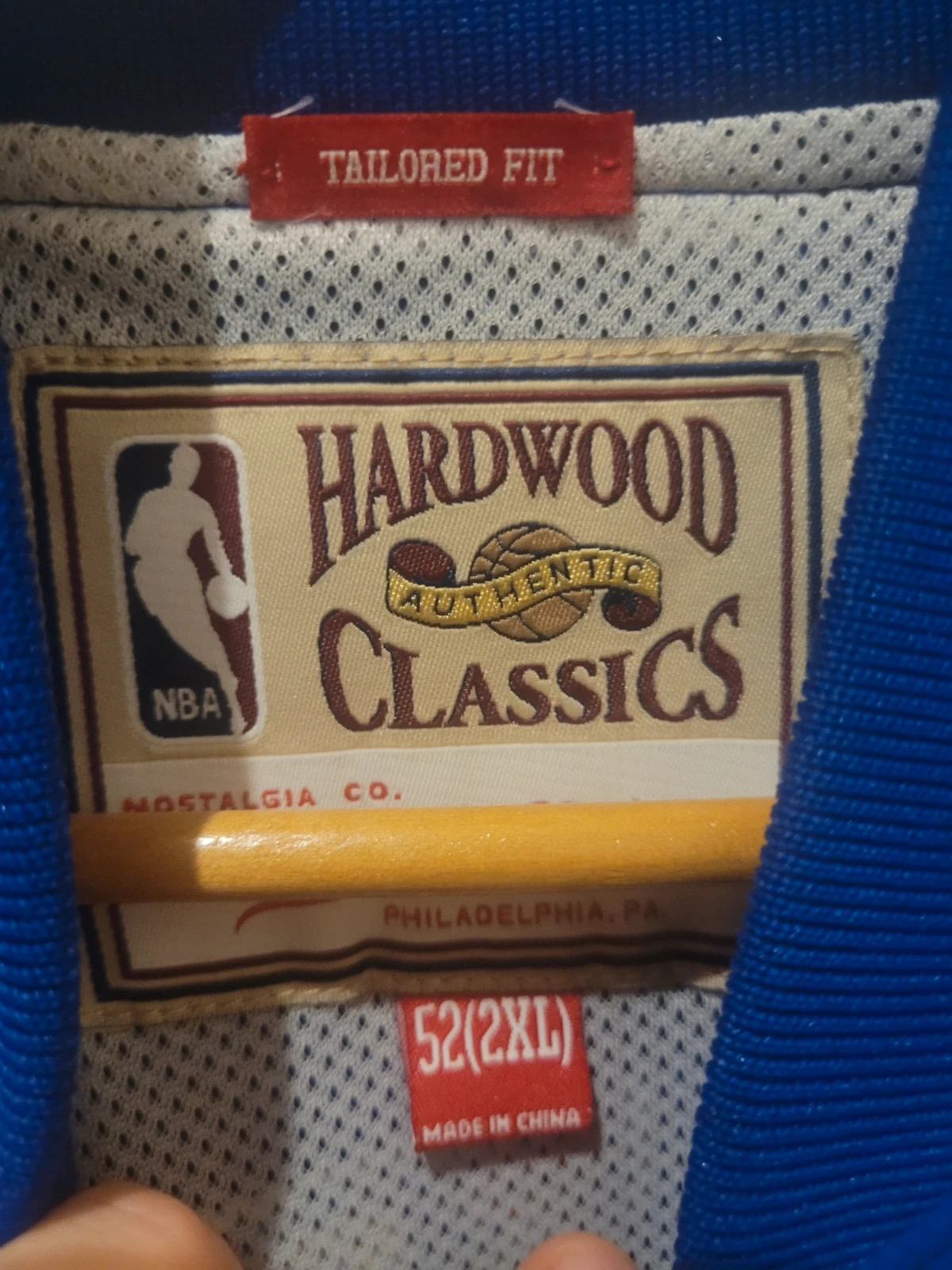 🔥 Authentic Mitchell & Ness NY Knicks Hardwood Classics Jacket vintege- 2XL / Great Condition – Mitchell & Ness – taille XXL 4