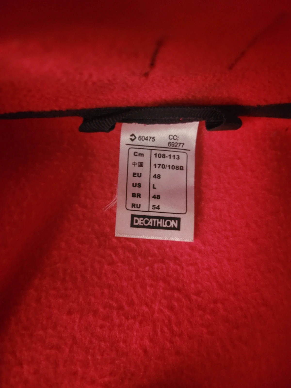 Chaqueta polar rosa de dekatlon talla L – Decathlon – taille L / 40 / 12 3