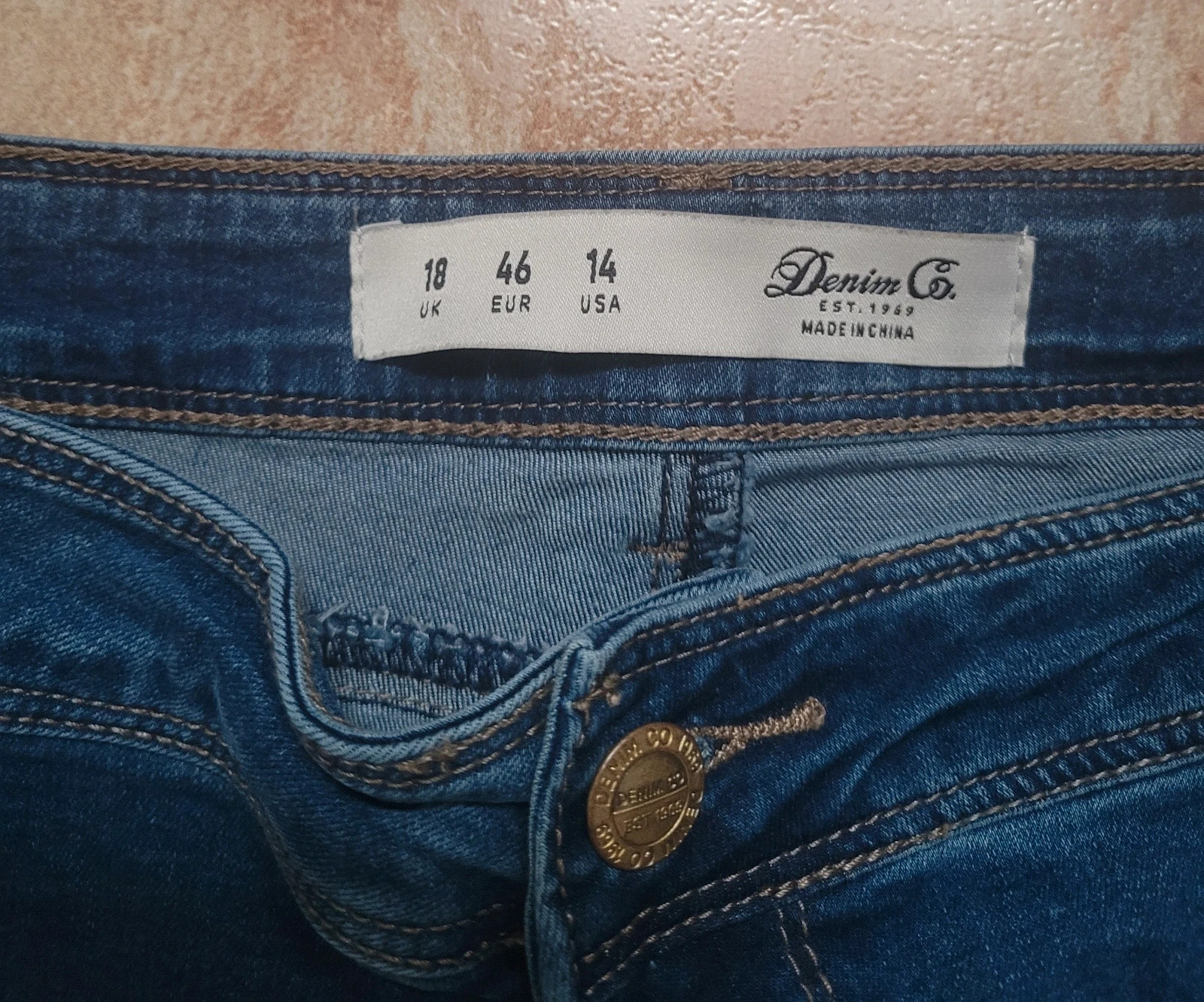 Jeans skinny elásticos de Denim Co. con rotos talla 44 – Denim Co – taille XXL / 44 / 16 4