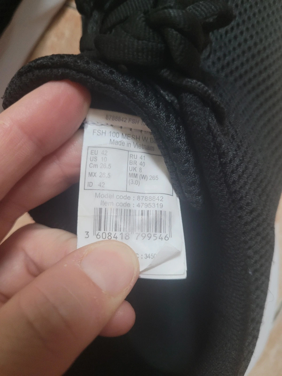 Zapatillas deportivas Domyos negras talla 42 – Domyos – taille 42 2